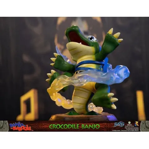 First 4 Figures Banjo Kazooie Crocodile Banjo Standard Edition 8.3" Resin Statue