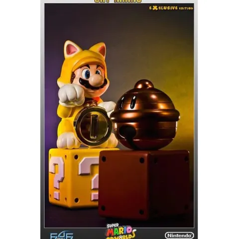 First 4 Figures Cat Mario Exclusive Edition Resin Statue