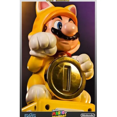 First 4 Figures Cat Mario Regular Edition Resin Statue