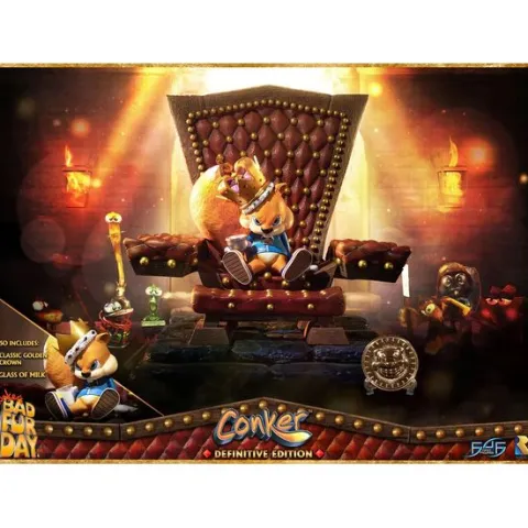 First 4 Figures Conker's Bad Fur Day Conker Definitive Edition 18" Resin Statue