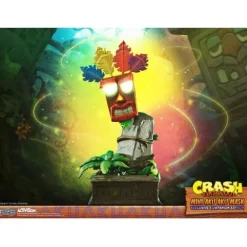 First 4 Figures Crash Bandicoot Mini Aku Aku Mask Exclusive Companion Edition 16" Resin Statue