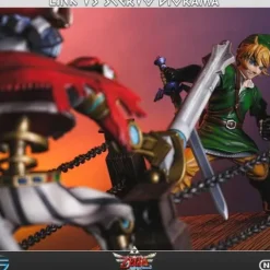 First 4 Figures Legend of Zelda Sandship Base Link vs Scervo Diorama 20