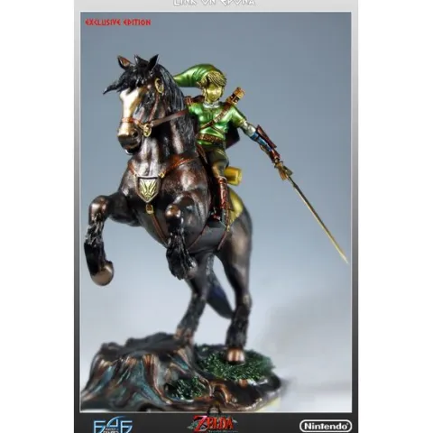 First 4 Figures The Legend of Zelda Twilight Princess Link on Epona Exclusive Edition 17" Resin Statue