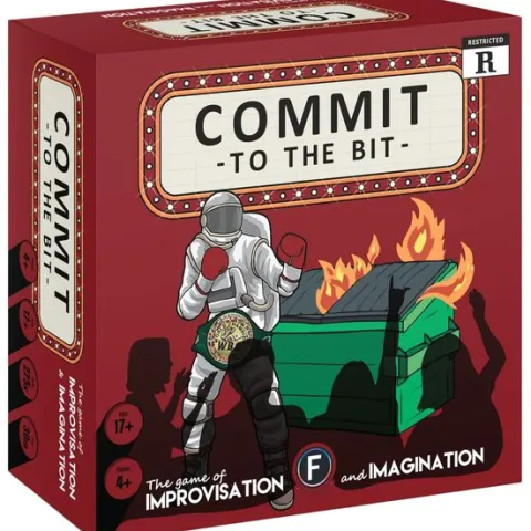 Fitz Games: Commit to the Bit (R) - Party Card Game