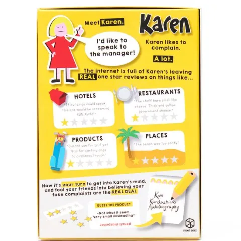 Format Games: Karen Party Game
