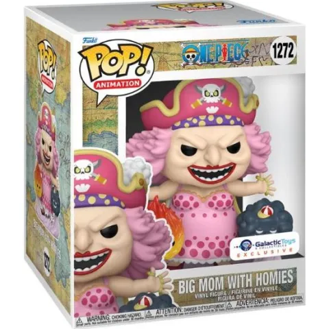 Funko Pop! Super: One Piece - Big Mom w/Homies Galactic Toys Exclusive