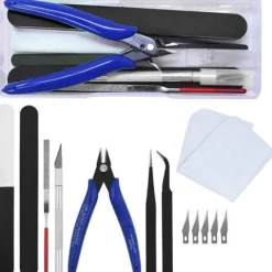 Galactic Toys 10-Piece Essential Hobby Entry Tool Set for Gundam Model Building