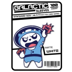 Galactic Toys Sleeves Matte White Standard Size Card Sleeves 100ct
