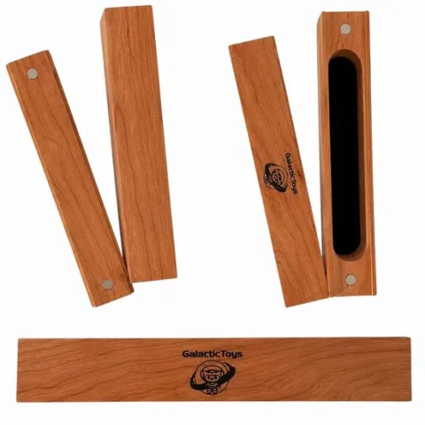 Galactic Toys Wooden Dice Tray - Cherry Wood
