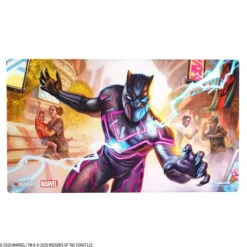 Gamegenic MTG Marvel Super Heroes Shiny Playmat - Striking Black Panther