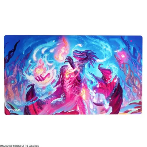Gamegenic MTG Secrets of Strixhaven Shiny Playmat - Prismari, the Inspiration