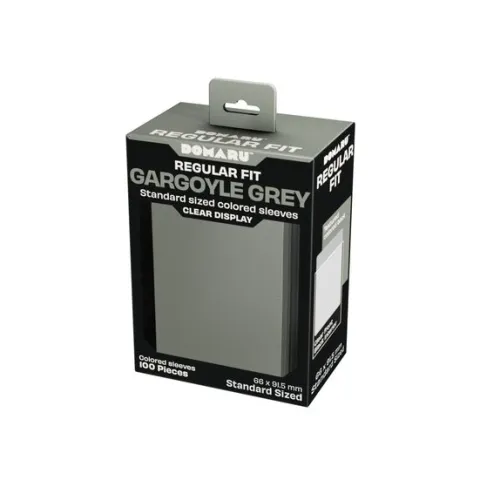 Gatherers' Tavern Domaru Regular Fit Standard Card Sleeve 100ct Gargoyle Grey