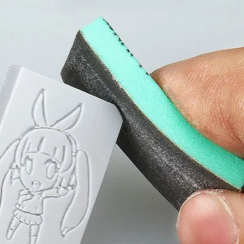 GodHand Kamiyasu KS5-P600 Sanding Sponge Sandpaper 5mm #600 Grit (4 pcs)