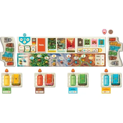 Keymaster Games: Parks 2nd Edition - Board Game