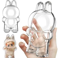Labubu Plastic Clear Protective Case Cover Protector - Standing Ver.