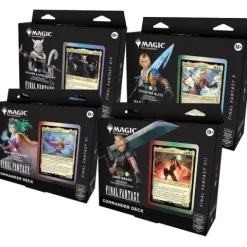 Magic: The Gathering - Final Fantasy Commander Deck Bundle - Includes All 4 Decks