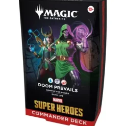 Magic The Gathering MTG Marvel Super Heroes Commander Deck Doom Prevails
