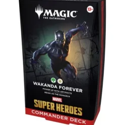 Magic The Gathering MTG Marvel Super Heroes Commander Deck Wakanda Forever