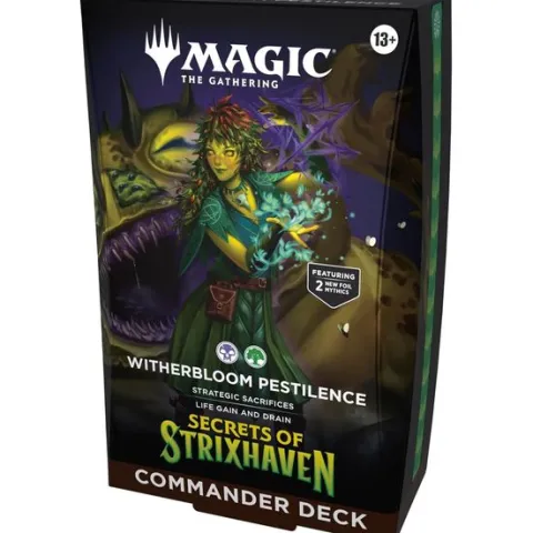 Magic The Gathering Secrets of Strixhaven Commander Deck - Witherbloom Pestilence