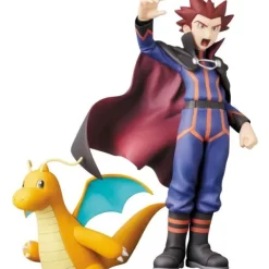Medicom PPP Pokemon Lance & Dragonite PVC 6-inch Figure Statue