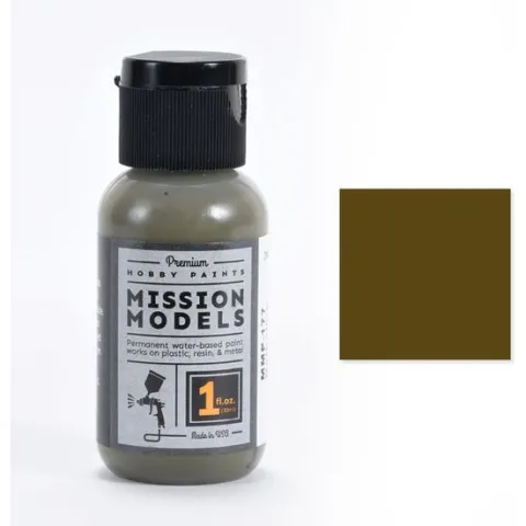 Mission Models MMP-177 Gelbolive Acrylic Paint 1 oz (30ml)