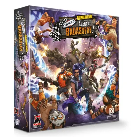 Monster Fight Club: Borderlands Mister Torgue's Arena of Badassery Board Game