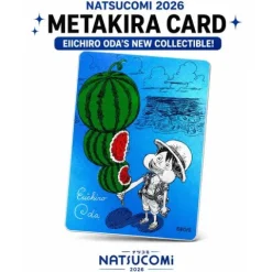 One Piece Metakira Monkey D. Luffy Watermelon Natsu Comi Promo Card