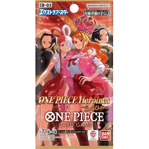 One Piece TCG Japanese Heroines Edition EB-03 Booster Box (24 packs)
