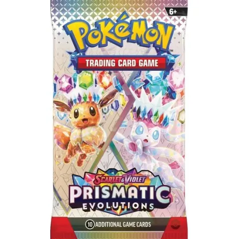 Pokemon Scarlet and Violet SV8.5 Prismatic Evolutions Booster Pack