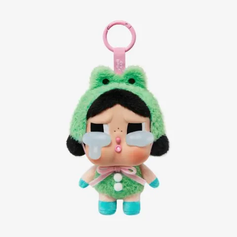 POP MART CRYBABY Crying Again Vinyl Face Plush Pendant Blind Box AUTHENTIC