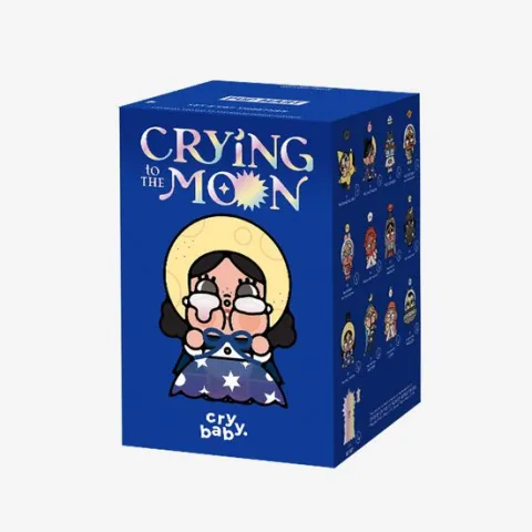 POP MART CRYBABY Crying to the Moon Series Vinyl Figure Blind Box AUTHENTIC