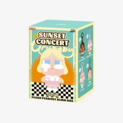 POP MART CRYBABY Sunset Concert Series Plush Pendant Blind Box AUTHENTIC