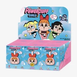 POP MART CRYBABY x Powerpuff Girls Series Vinyl Face Plush Blind Box AUTHENTIC