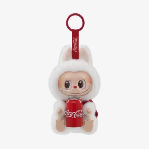 POP MART Labubu Coca Cola The Monsters Series Happy Factor Plush AUTHENTIC
