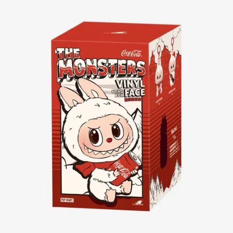 POP MART Labubu Coca Cola The Monsters Series Happy Factor Plush AUTHENTIC