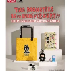 POP MART Labubu The Monsters LABUBU 10th Anniversary Limited Exclusive Set A
