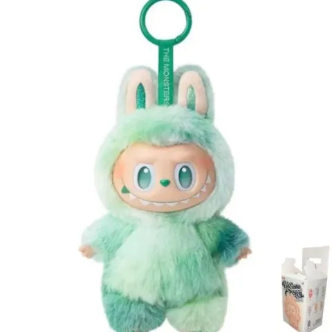 POP MART Labubu V3 Big Into Energy The Monsters Serenity Plush AUTHENTIC