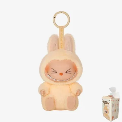 POP MART Labubu V2 Have A Seat The Monsters SISI Plush Keychain AUTHENTIC