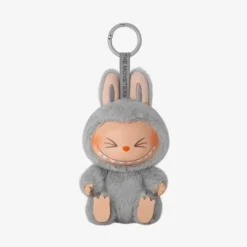 POP MART Labubu V2 Have A Seat The Monsters HEHE Plush Keychain AUTHENTIC