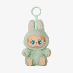 POP MART Labubu V2 Have A Seat The Monsters QUQU Plush Keychain AUTHENTIC