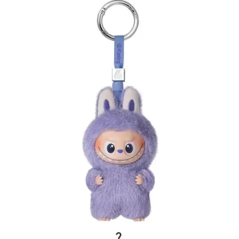 POP MART Labubu V4 The Monsters Pin For Love Alphabet Plush Pendant - Question Mark ?