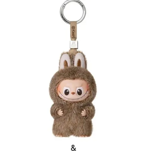 POP MART Labubu V4 The Monsters Pin For Love Alphabet Plush Pendant - Ampersand &
