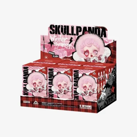 POP MART SKULLPANDA Winter Symphony Plush Doll Pendant Blind Box AUTHENTIC