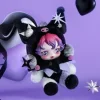 POP MART SKULLPANDA x Kuromi Plush Doll Pendant AUTHENTIC