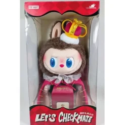POP MART The Monsters Labubu Let's Checkmate King 13-inch Vinyl Plush AUTHENTIC