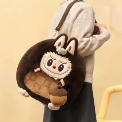 POP MART The Monsters Labubu Mokoko Fall Into Sweaters Plush Ita Bag AUTHENTIC