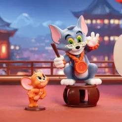 POP MART Tom & Jerry Forbidden Compass Chinese Drum Star Figure AUTHENTIC