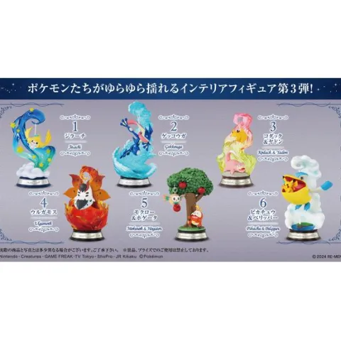Re-Ment Pokemon Swing Vignette Collection 3 - 1 Random Box