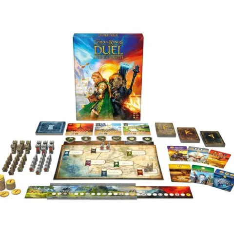 Repos Production: The Lord of the Rings: Duel for Middle-Earth - Board Game