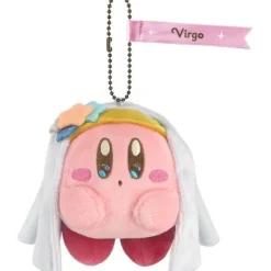 Sanei Horoscope Collection Kirby Mascot Virgo 4-inch Mini Plush Keychain